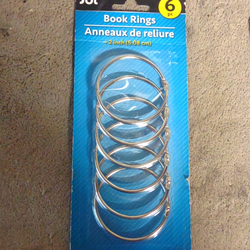Book Rings/craft Rings 14 PC set - Picture 3 of 6